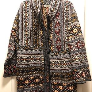 Anthropologie Wool Oslo Sweater Coat M